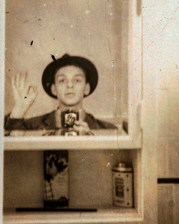 Selfie Frank Sinatra